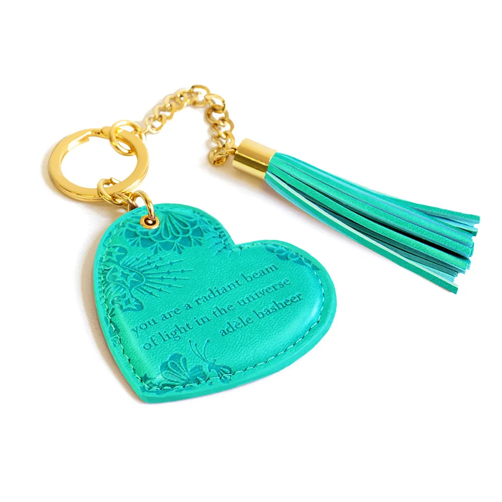 Turquoise Twist Key Chain