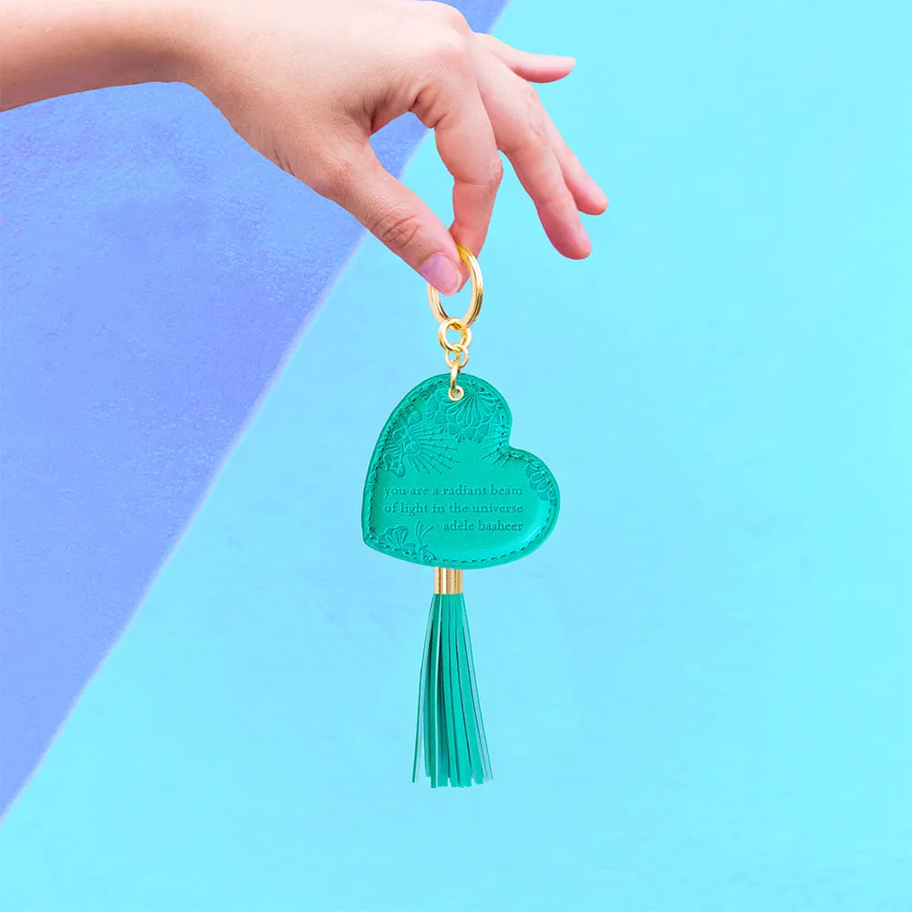 Turquoise Twist Key Chain