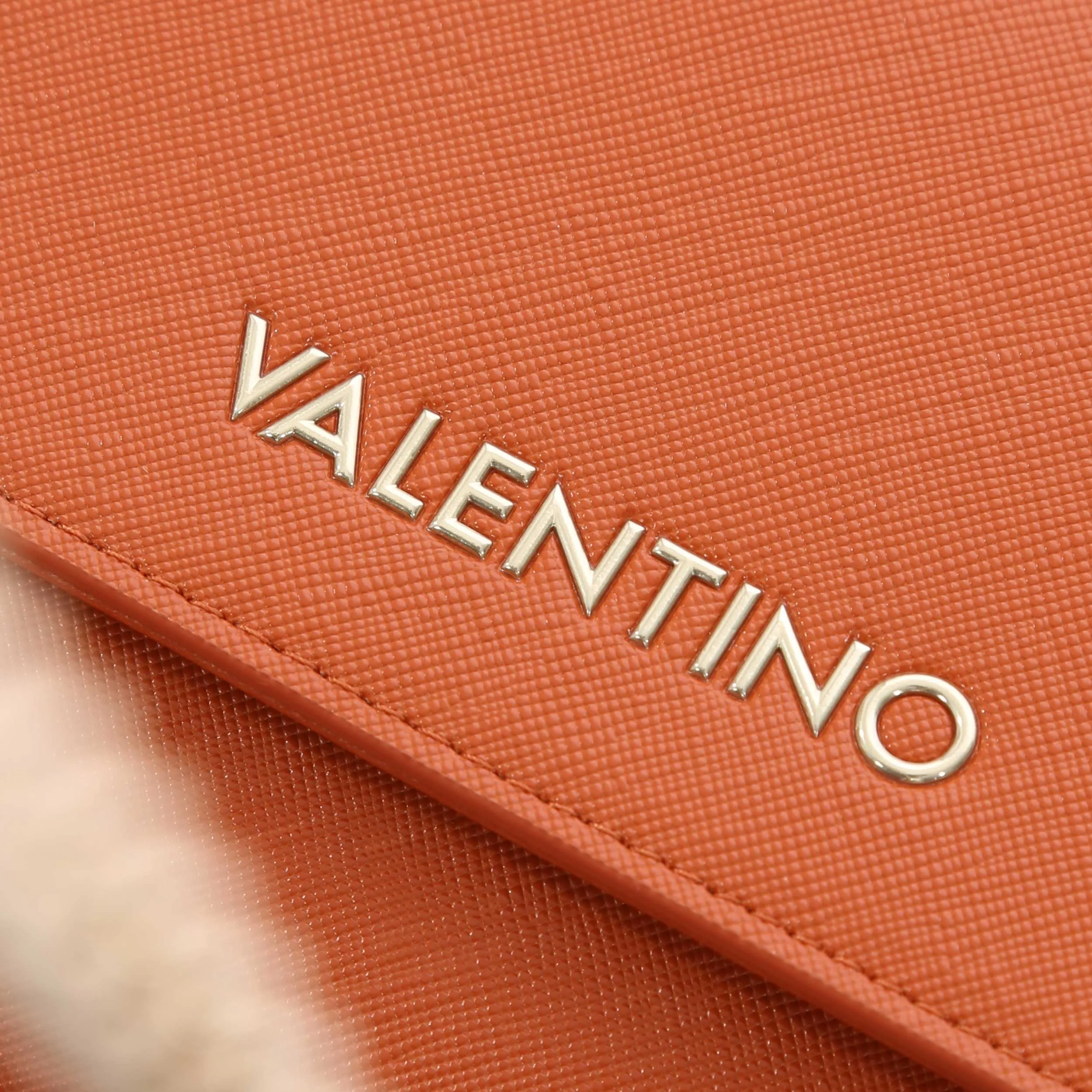 Valentino Bags Zero RE Ladies Cross Body Purse in Arancio Orange