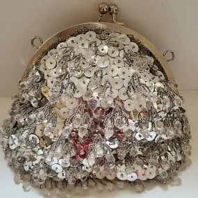 Vintage Shimmy Clutch Bag