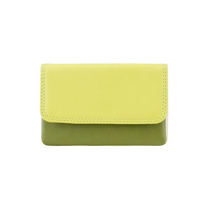 Visconti Tahiti Mini Coin & Card Purse - Lime  Multi