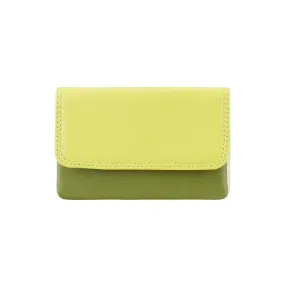 Visconti Tahiti Mini Coin & Card Purse - Lime  Multi