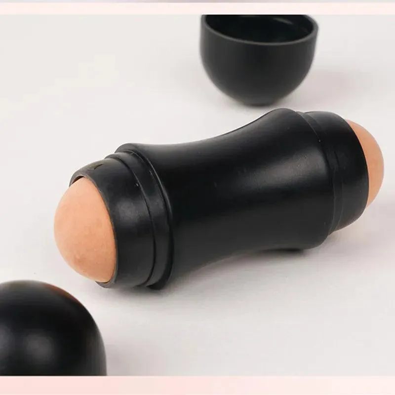 Volcanic Stone Oil Control Roller: Instant Makeup Touch-ups