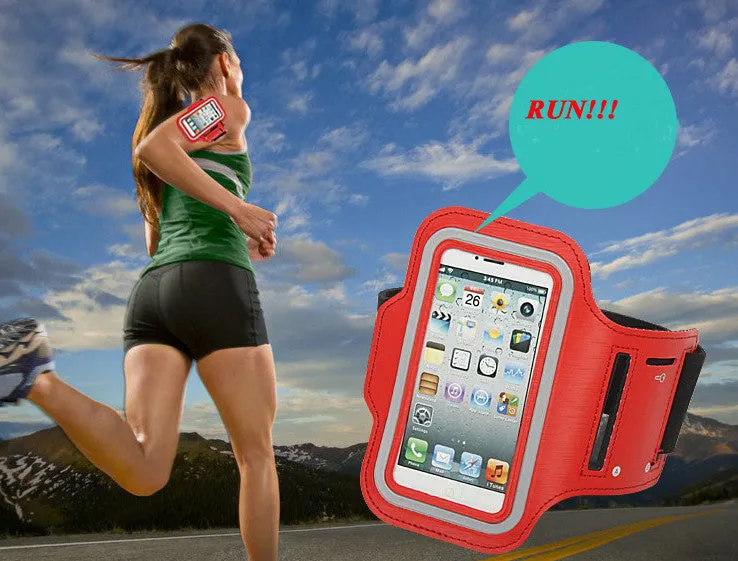 Waterproof Sports Running Armband Leather Case For iphone 6 4.7 inch Mobile Phone Holder Pounch Belt GYM Fashion