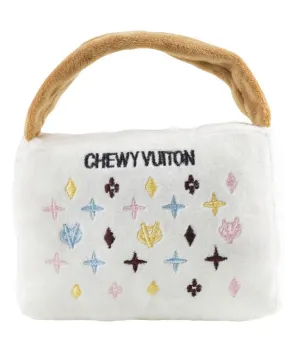 White Chewy Vuiton Handbag X-Large