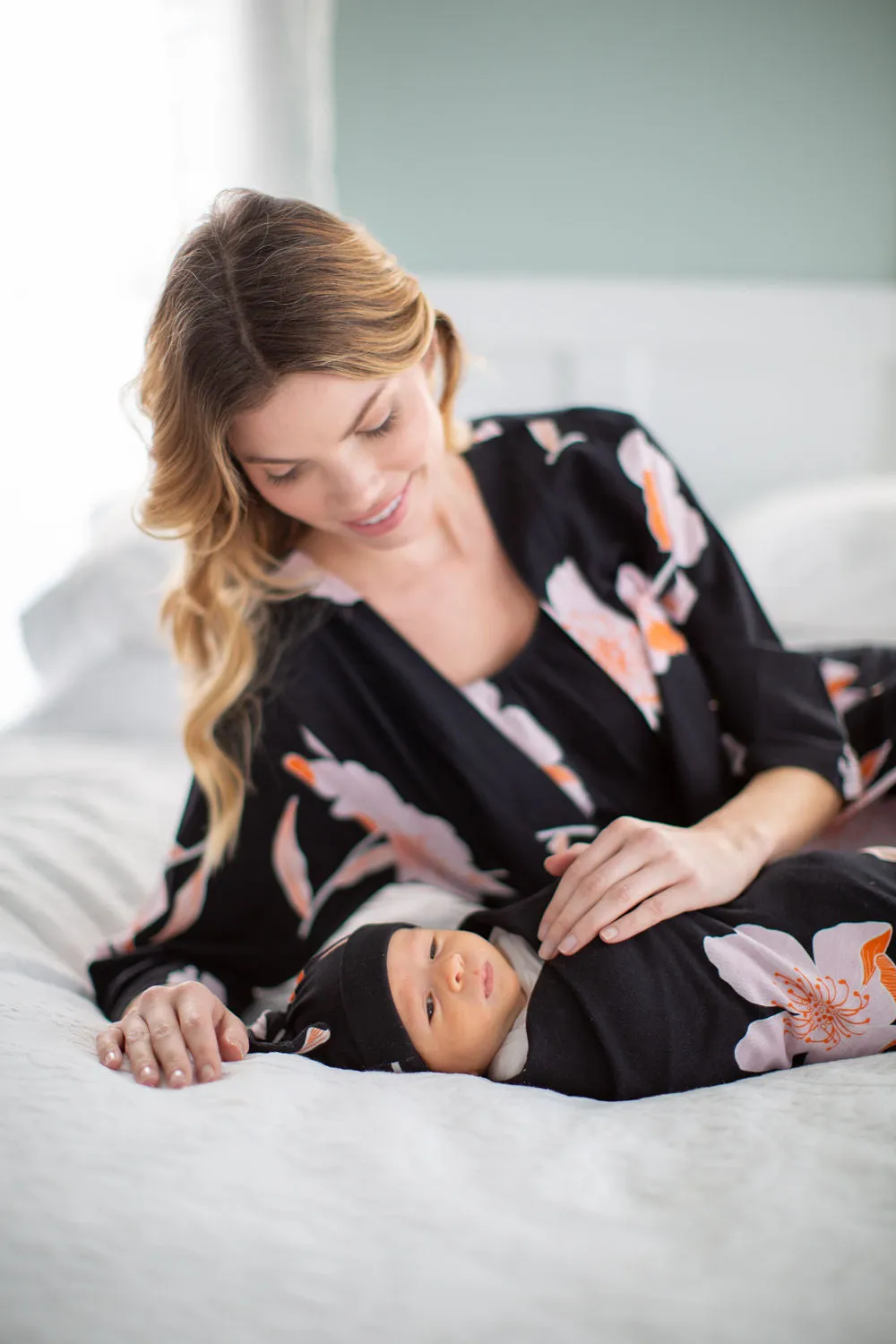 Willow Robe & Newborn Swaddle Blanket Set (2XL/3XL only)