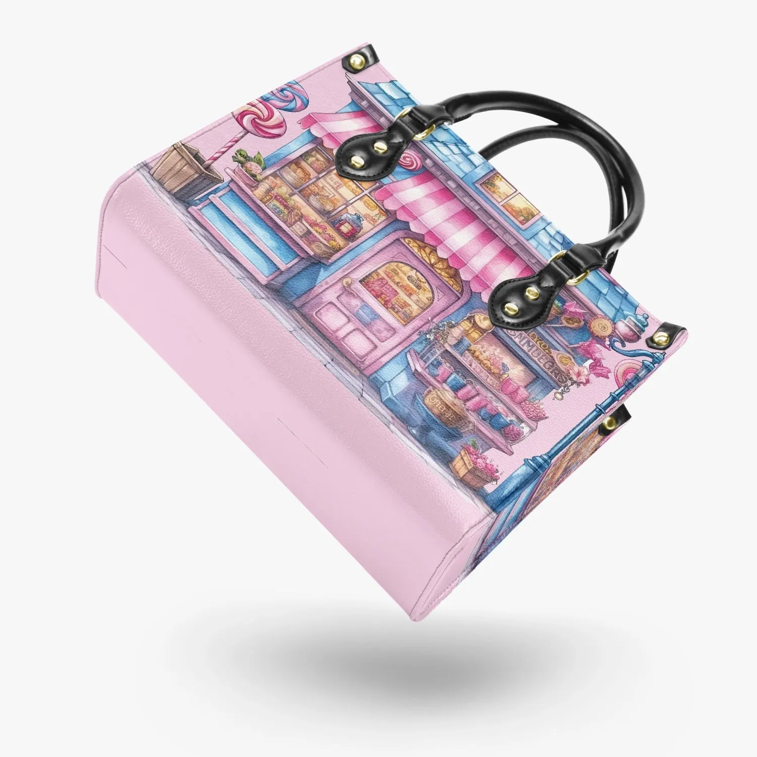 Women's Tote Bag - Candy Floss - Candy Swirls