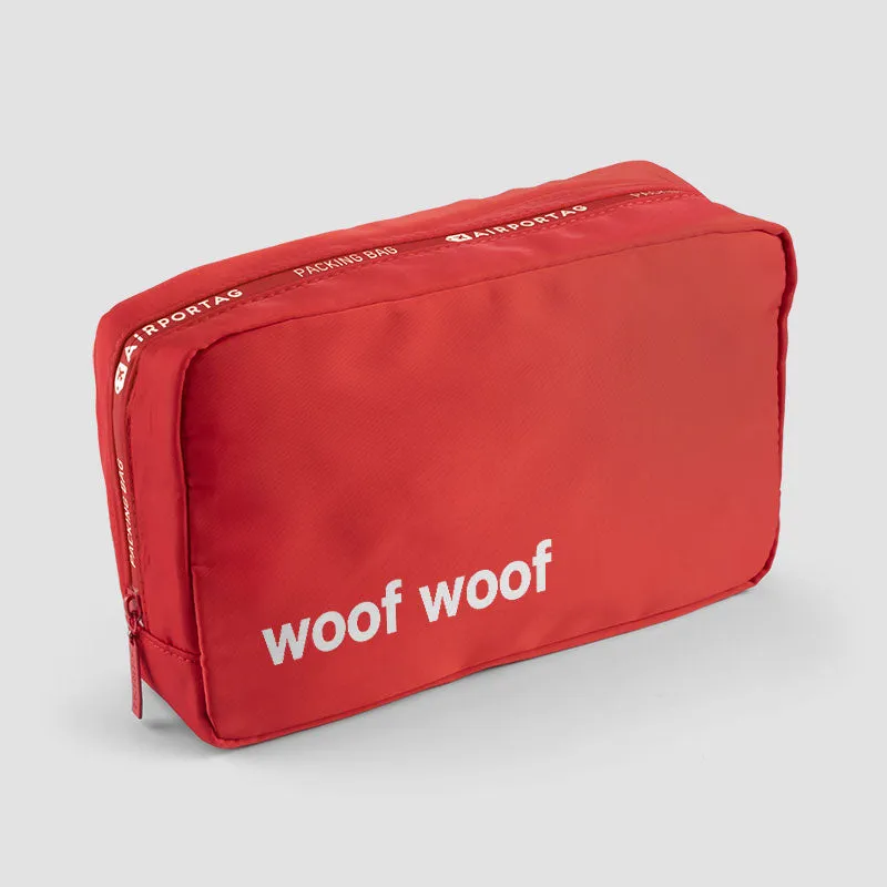 Woof Woof - Packing Bag