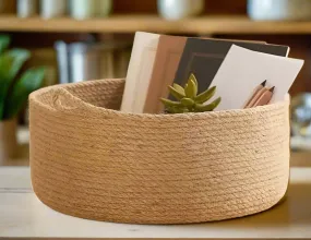 Woven Jute Bowl Organizer bowl