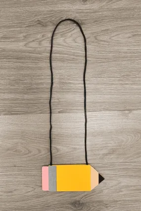 Yellow Pencil Purse