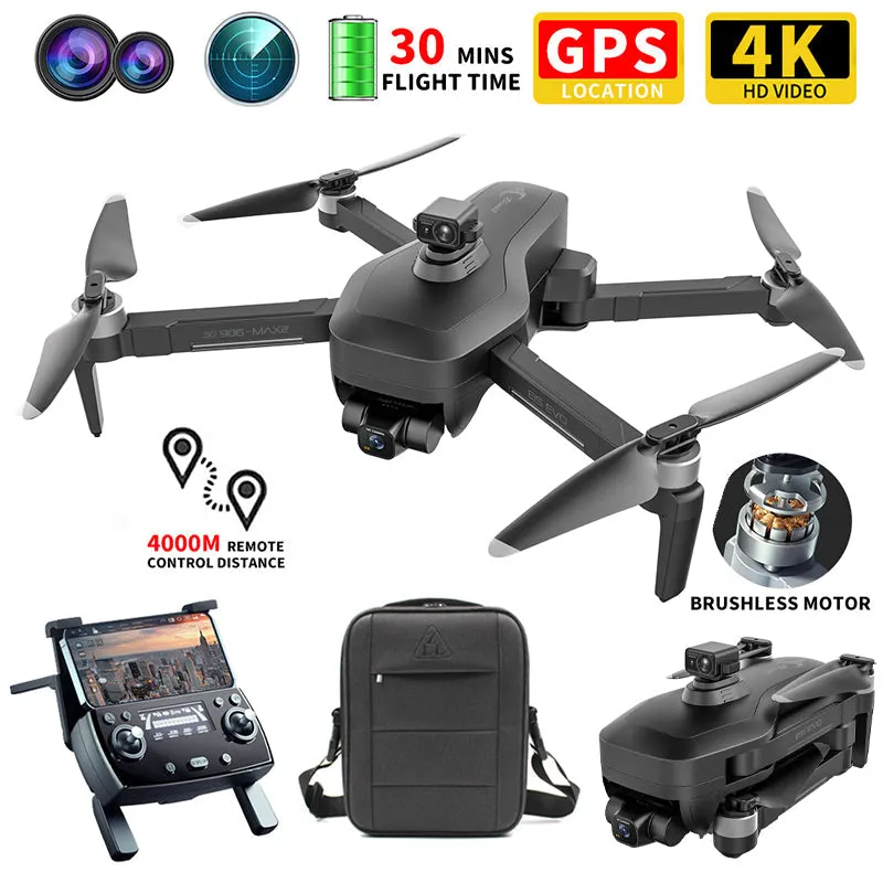 ZLL SG906 MAX2 4K Drone 3-Axis Gimbal Camera GPS 5G WIFI Professional Obstacle Avoidance Quadcopter